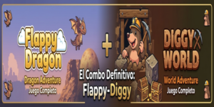 VideoJuego Flappy D. y Diggy Diggy World